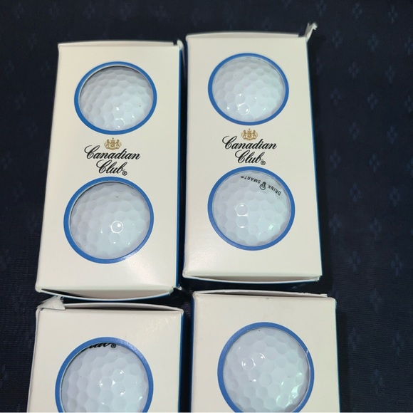 Collectible AdvertisingnCanadian Club Whisky 6 Boxes Golf Balls New Box 2021 - Picture 11 of 11